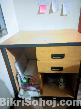 পড়ার টেবিল ও চেয়ার।